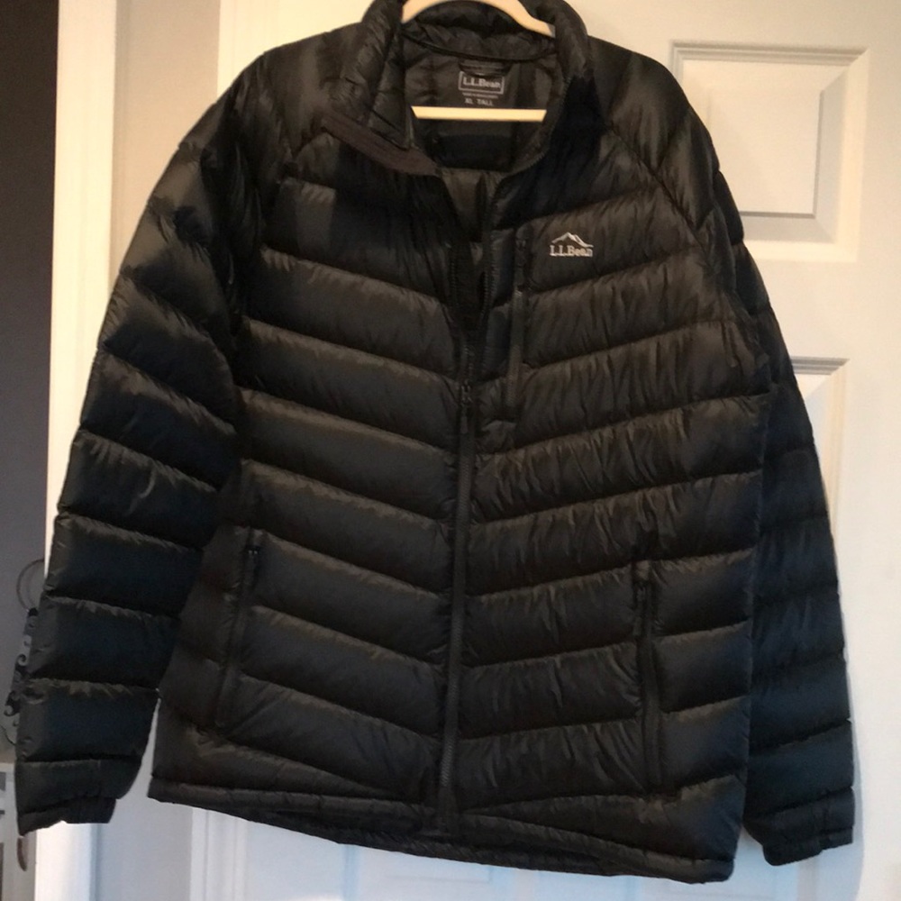 L.L. Bean XL Tall Black puffer jacket